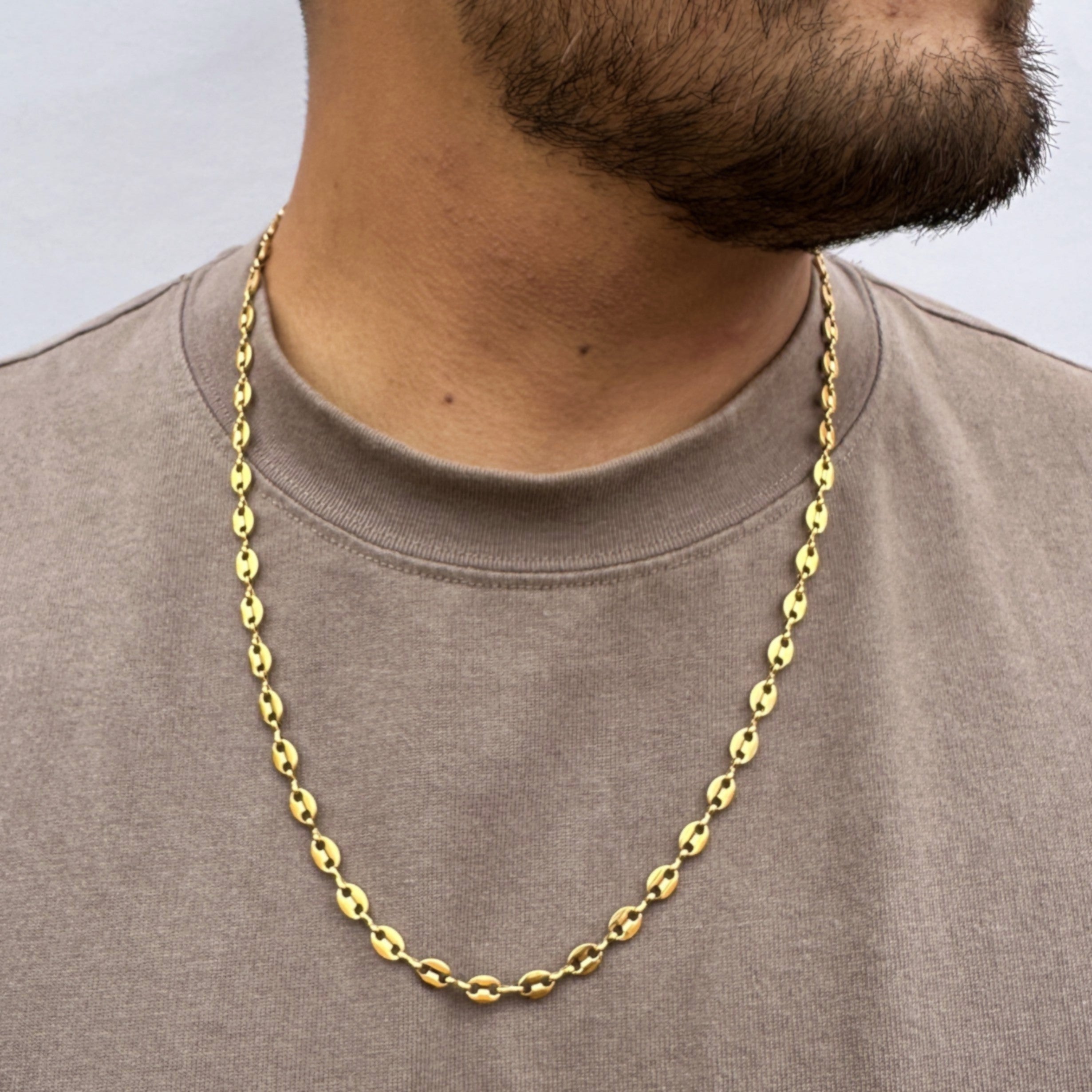 Dúo Grano Hombre - Cadena y Pulsera