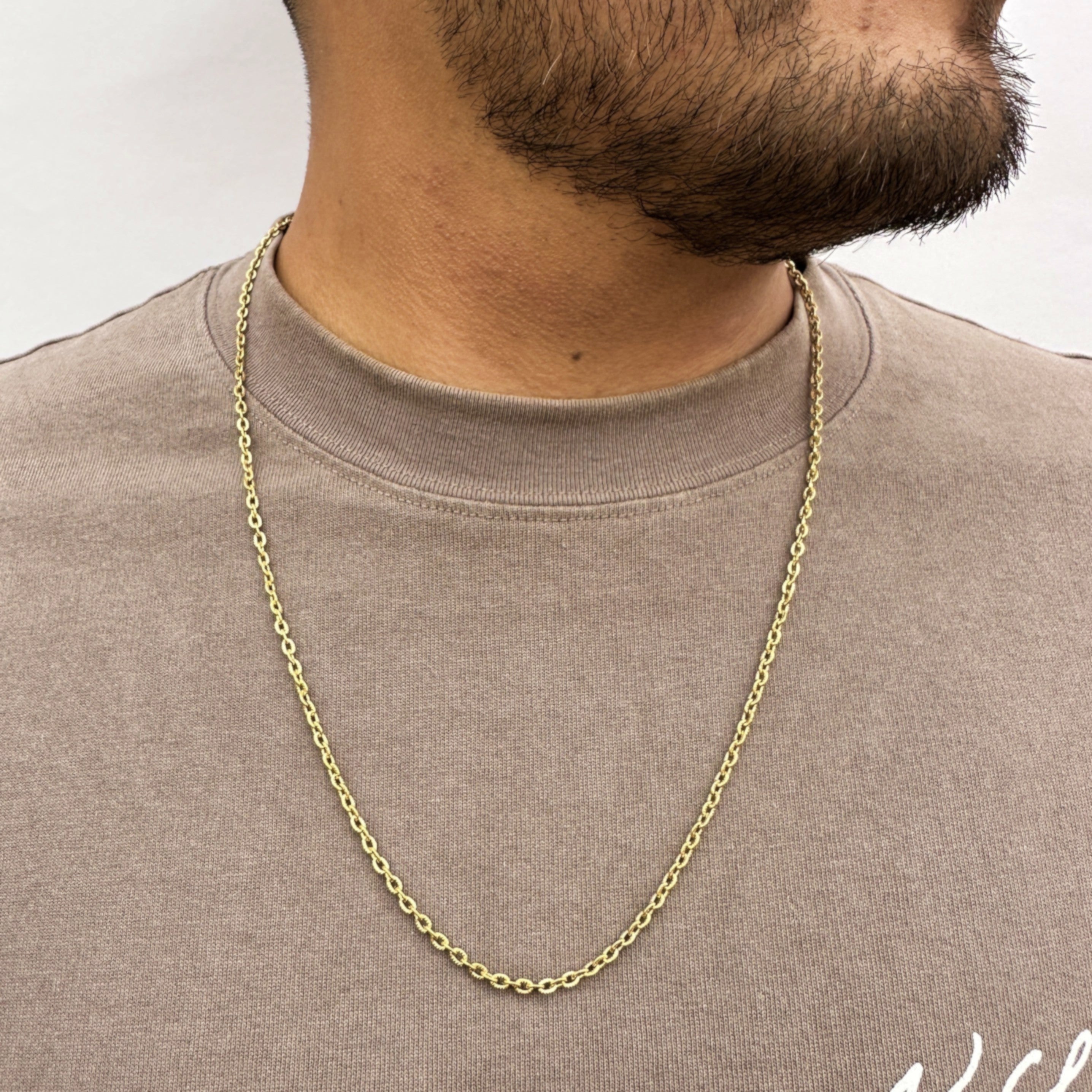 Cadena Ovalo Hombre