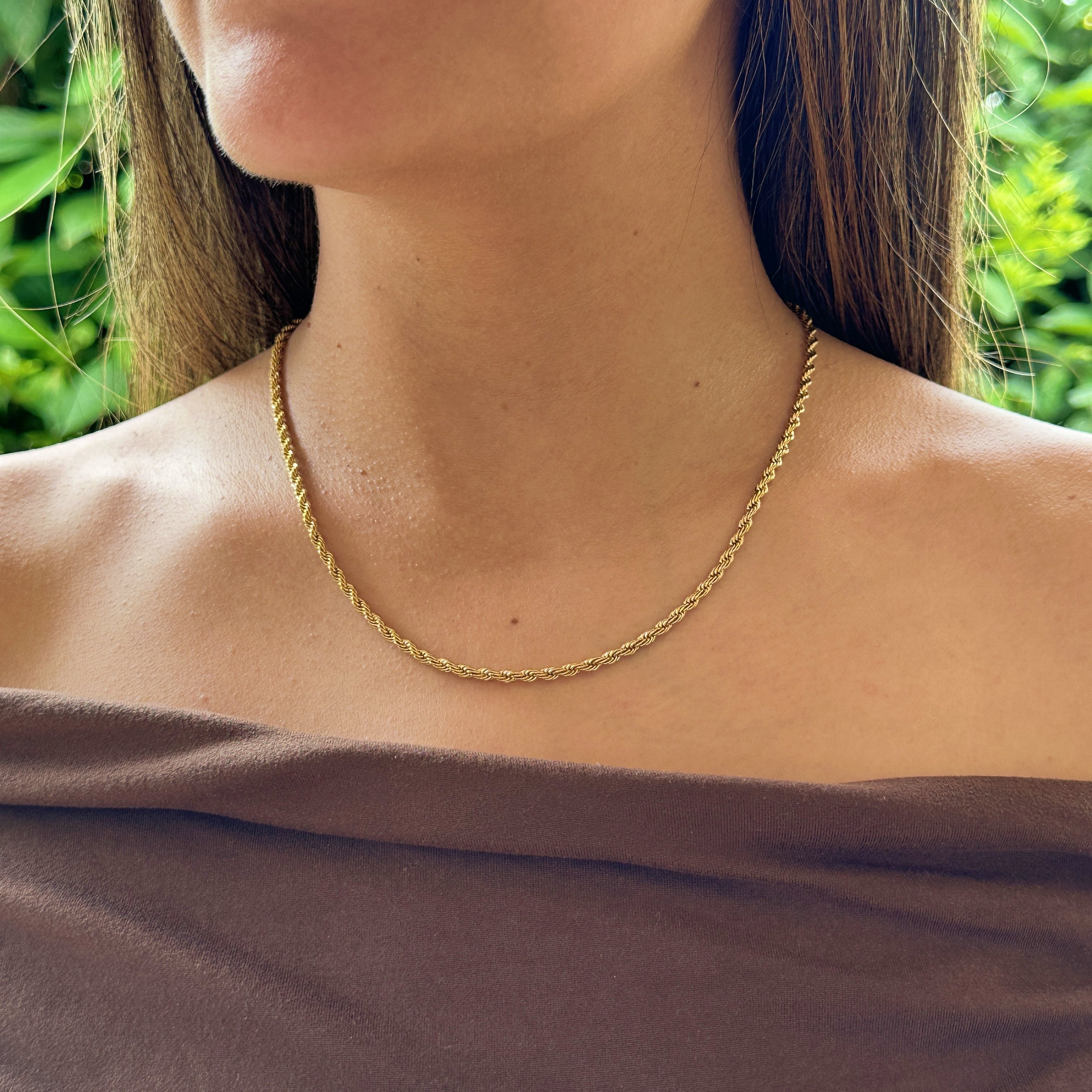 Dúo Lazo 3mm Mujer - Cadena y Pulsera