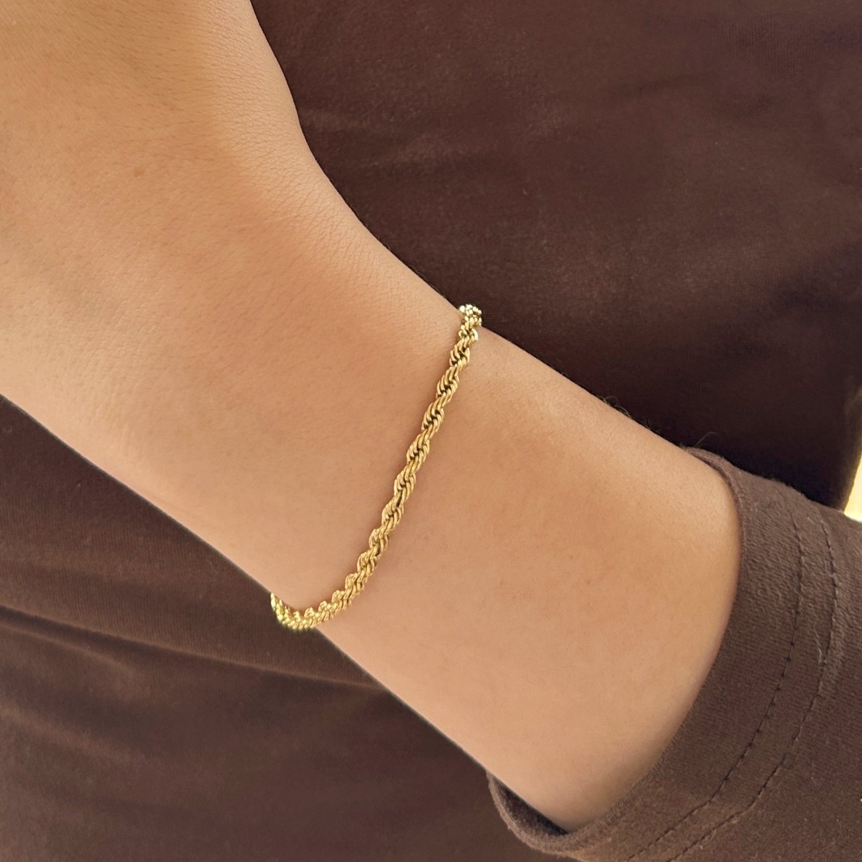 Dúo Lazo 3mm Mujer - Cadena y Pulsera