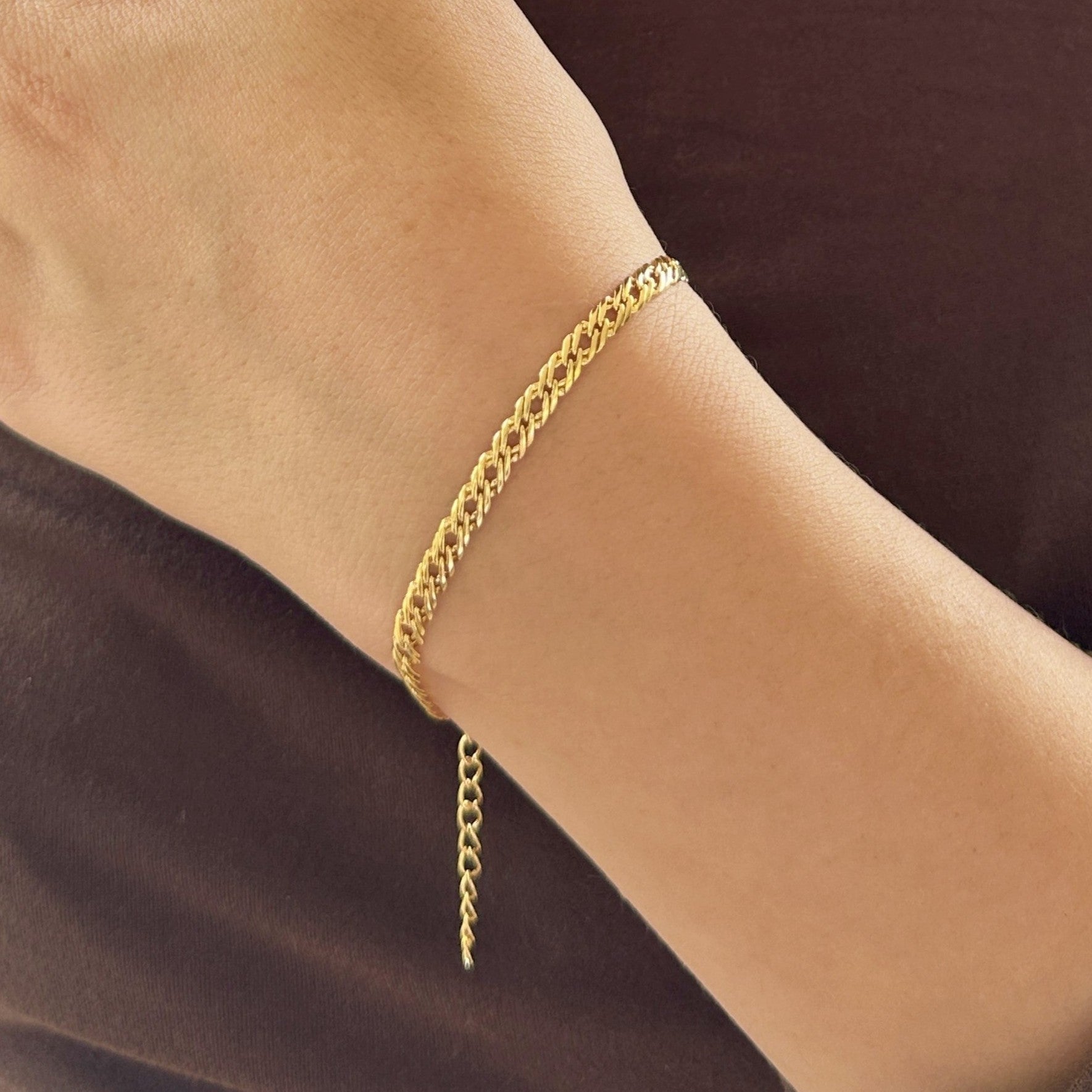 Dúo Entrelazada Mujer - Cadena y Pulsera