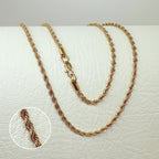 Dúo Lazo 3mm Mujer - Cadena y Pulsera