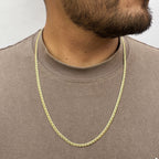 Dúo Entrelazada Hombre - Cadena y Pulsera
