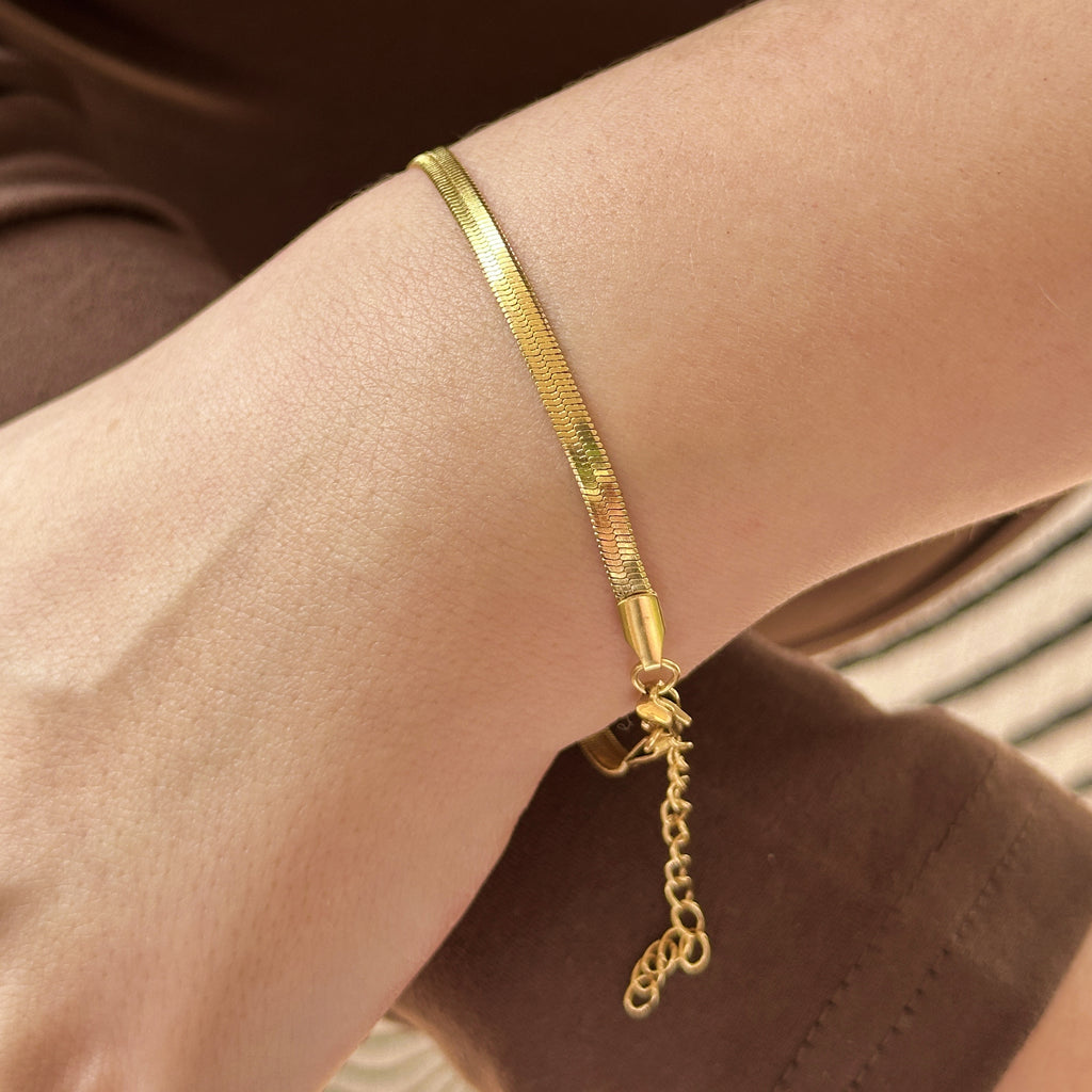 Dúo Egipcia Mujer - Cadena y Pulsera