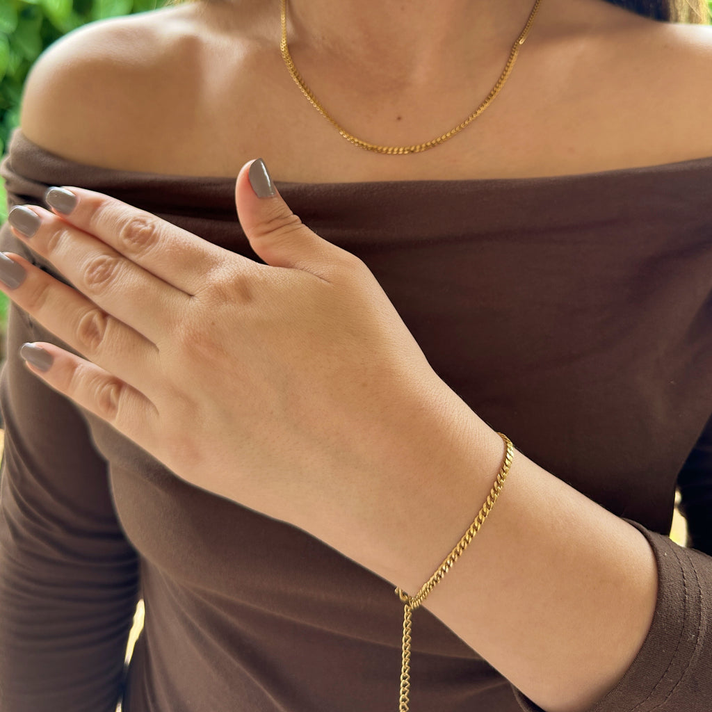 Dúo Cubana Mujer - Cadena y Pulsera