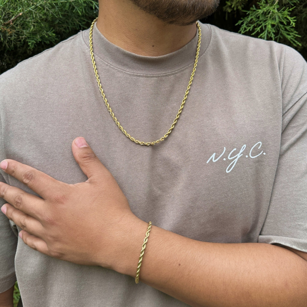 Dúo Lazo Hombre - Cadena y Pulsera