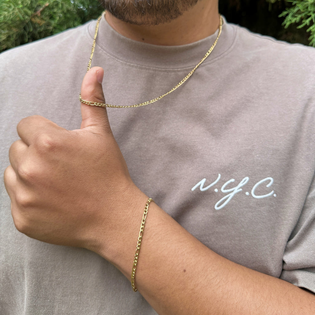 Dúo Cartie Hombre - Cadena y Pulsera